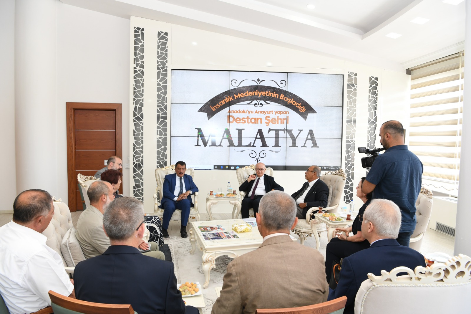 Bilkent Üniversitesi Yetkililerinden Başkan Gürkan'a Ziyaret