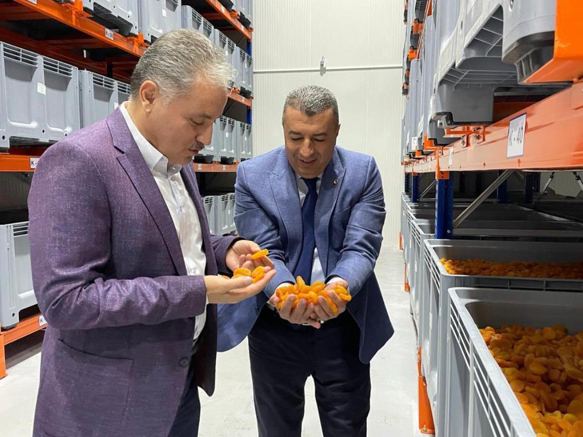 Çakır, "8 Ayda 39 Bin Kayısı İhraç Edildi"