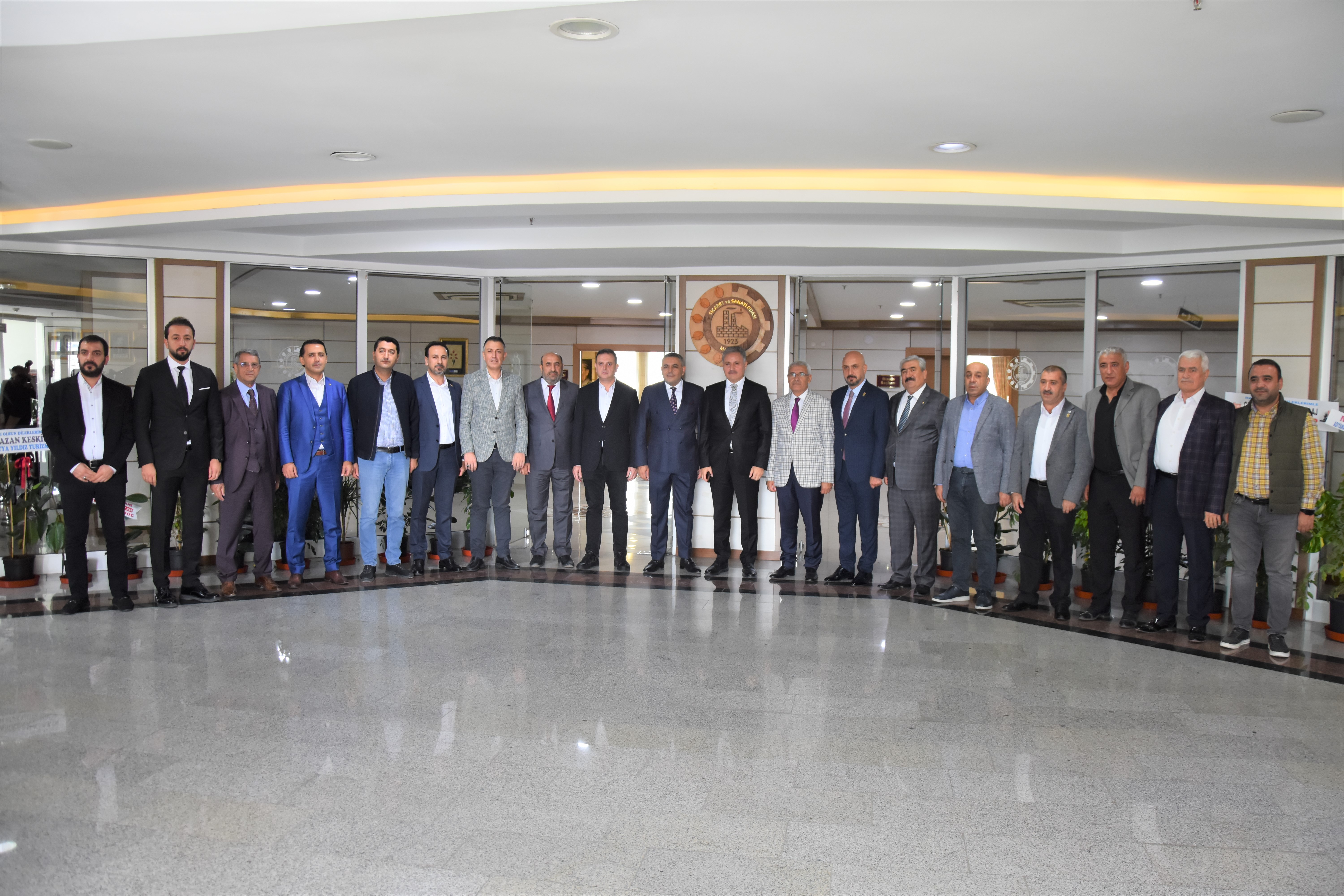 Çakır'dan Başkan Sadıkoğlu’na Hayırlı Olsun Ziyareti