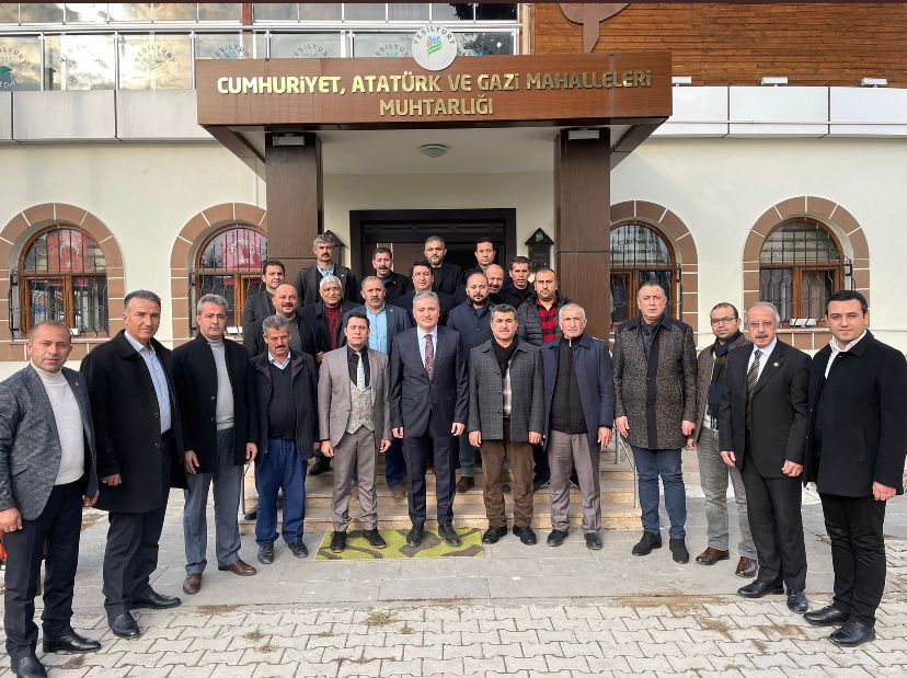 Çakır'dan Malatya Muhtarlar Derneğine Ziyaret