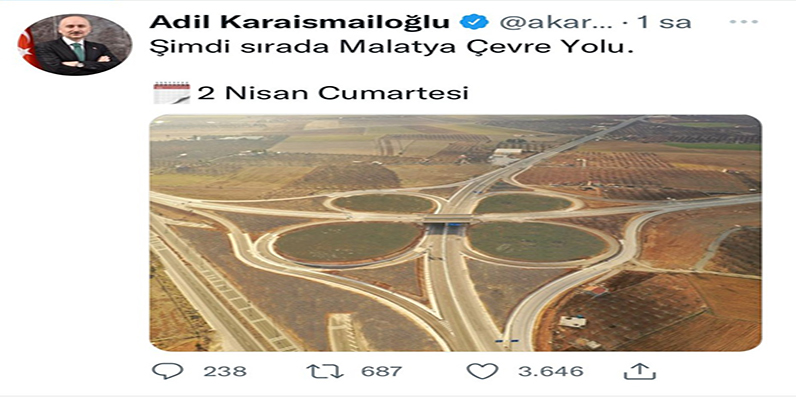 Çevreyolu 1. Kısmı 2 Nisan'da Açılacak