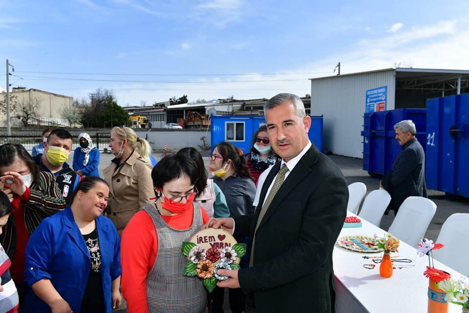 Çınar,“Down Sendromlu Çocuklarımızın Sıfır Atık Hassasiyeti Takdire Şayan”