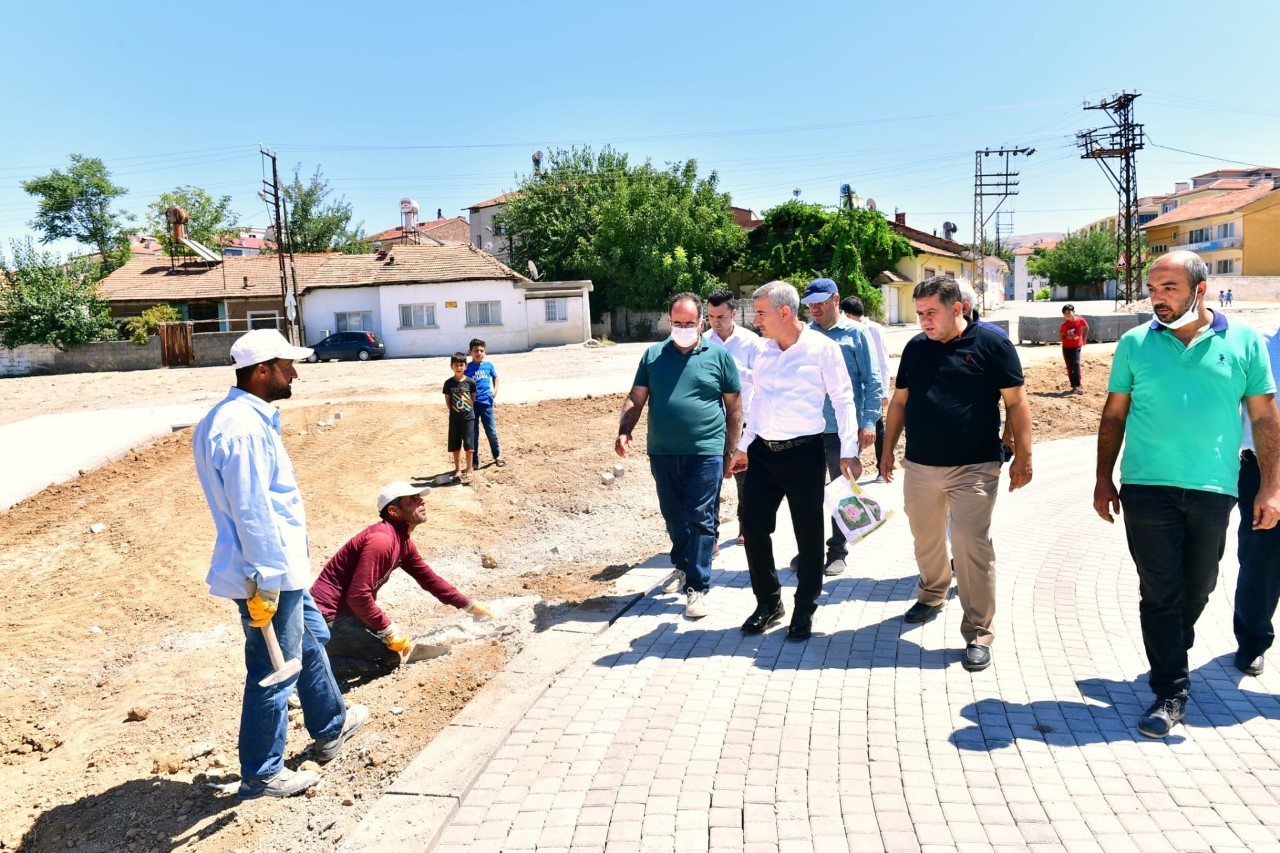 Çınar, Melekbaba’da park alanını inceledi