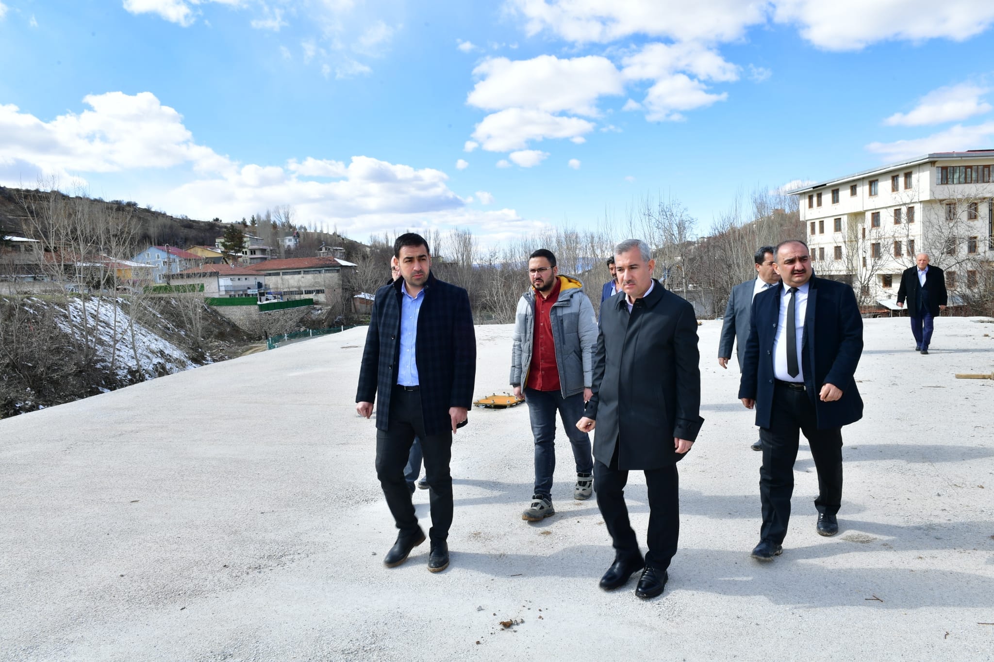 Çınar, “Yeşilyurt Güreş Sahamız Spor Tesislerine Örnek Gösterilecek Bir Projedir”