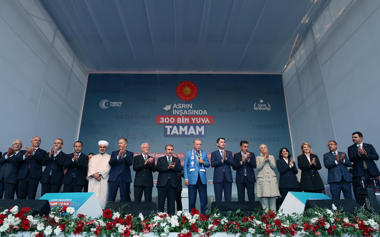 Cumhurbaşkanı Erdoğan: “Yılmadan, Yorulmadan Malatya’yı Yeniden Ayağa Kaldırıyoruz”