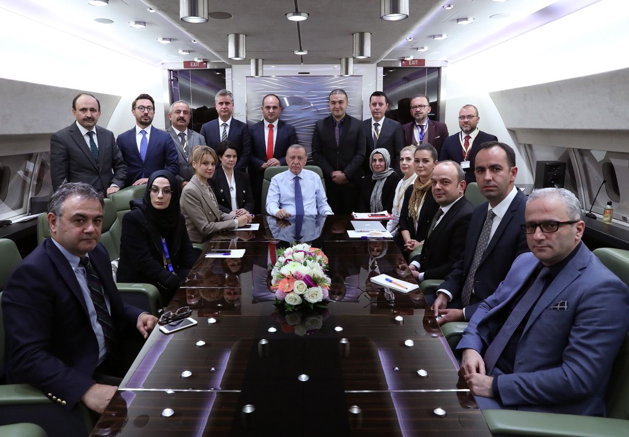 Cumhurbaşkanı Recep Tayyip Erdoğan’ın Azerbaycan Ziyareti Sonunda Gazetecilerle Gerçekleştirdiği Söyleşi