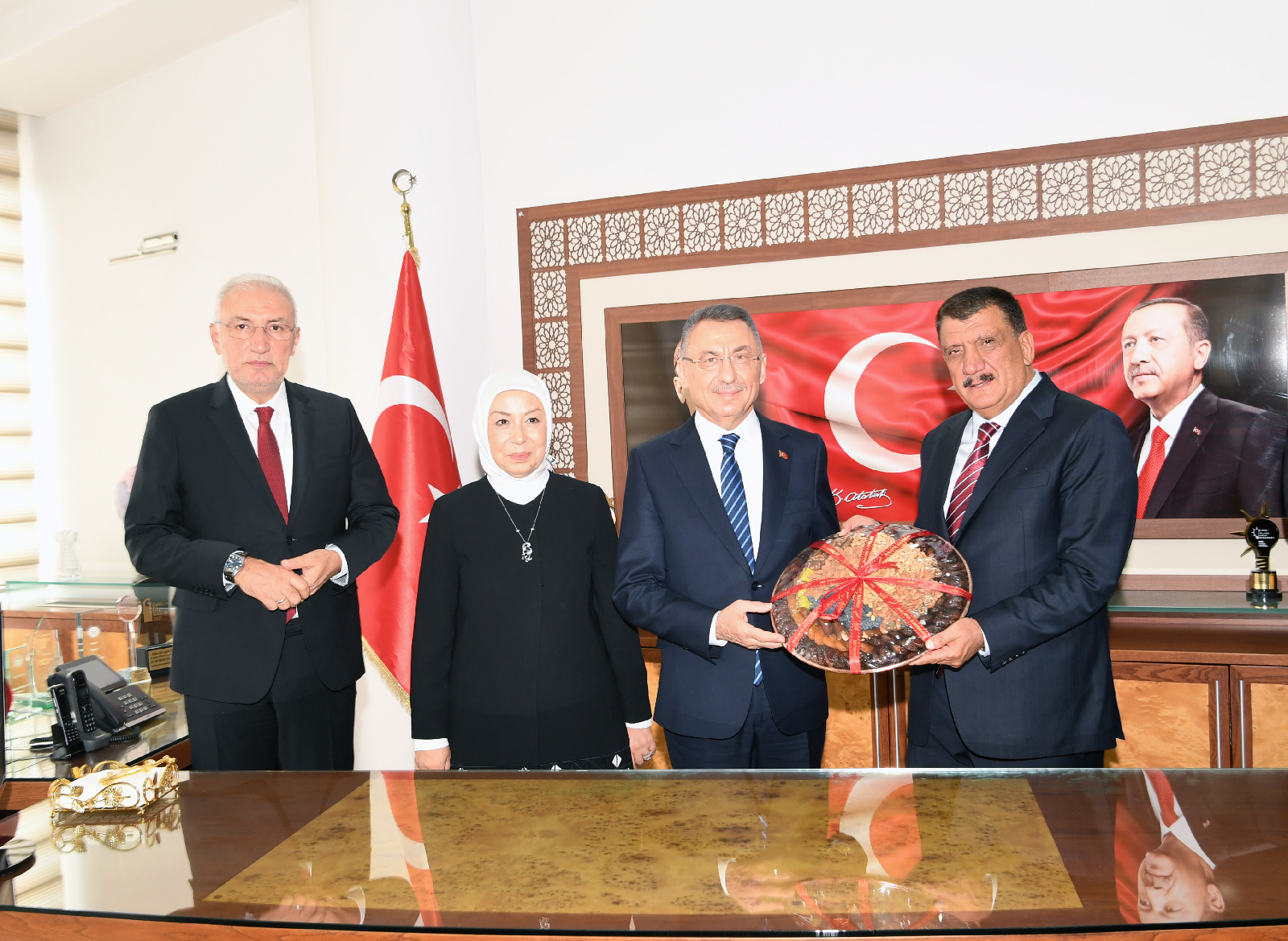 Cumhurbaşkanı Yardımcısından Başkan Gürkan'a Ziyaret