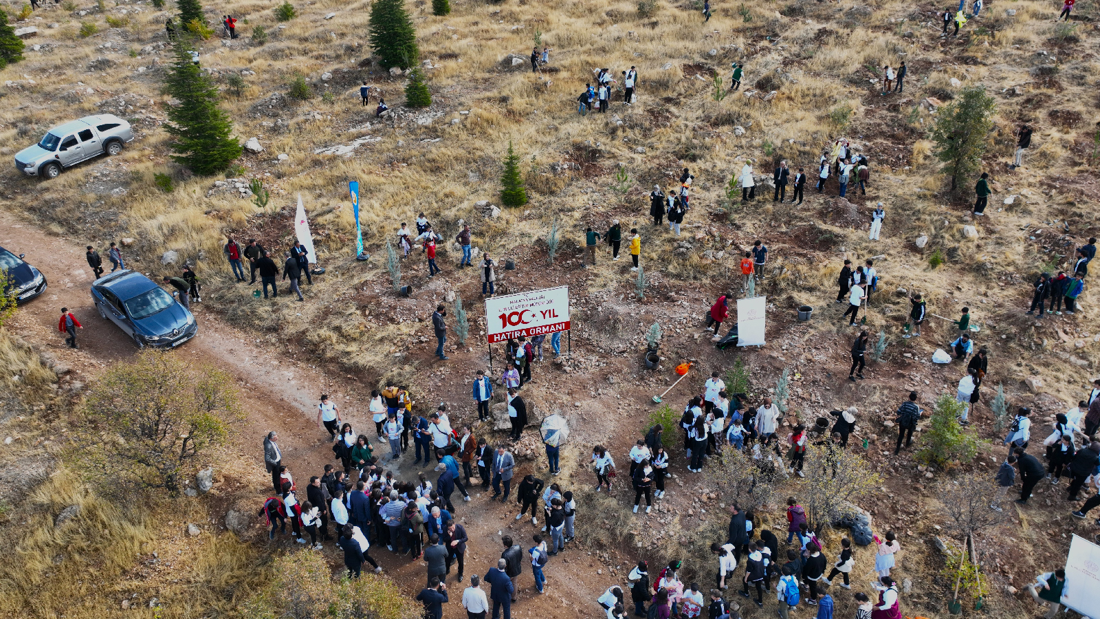 Cumhuriyetin 100. Yılı Anısına Topraklar Binlerce Fidanla Buluştu