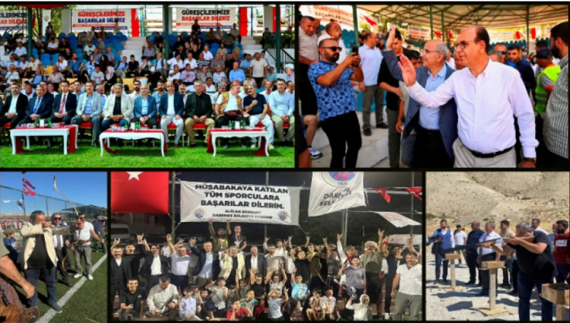 Darende İlçesinde Zengibar Karakucak Güreş ve Kültür Festivali Coşkusu