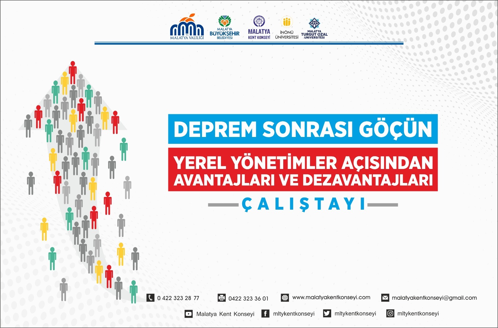 Deprem Sonrası Göçün Yerel Yönetimler Açısından Avantajları ve Dezavantajları Çalıştayının Sonuç Raporu Yayımlandı