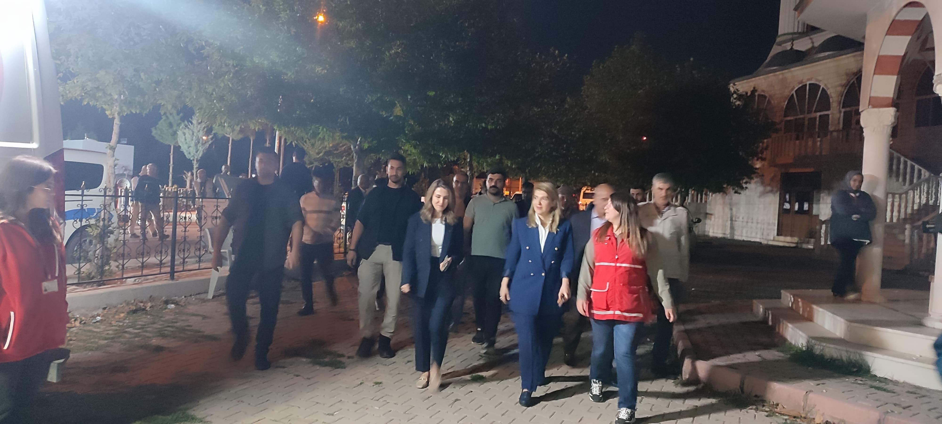 DEPREMİ HABER ALIR ALMAZ SOLUĞU MALATYA’DA ALDI