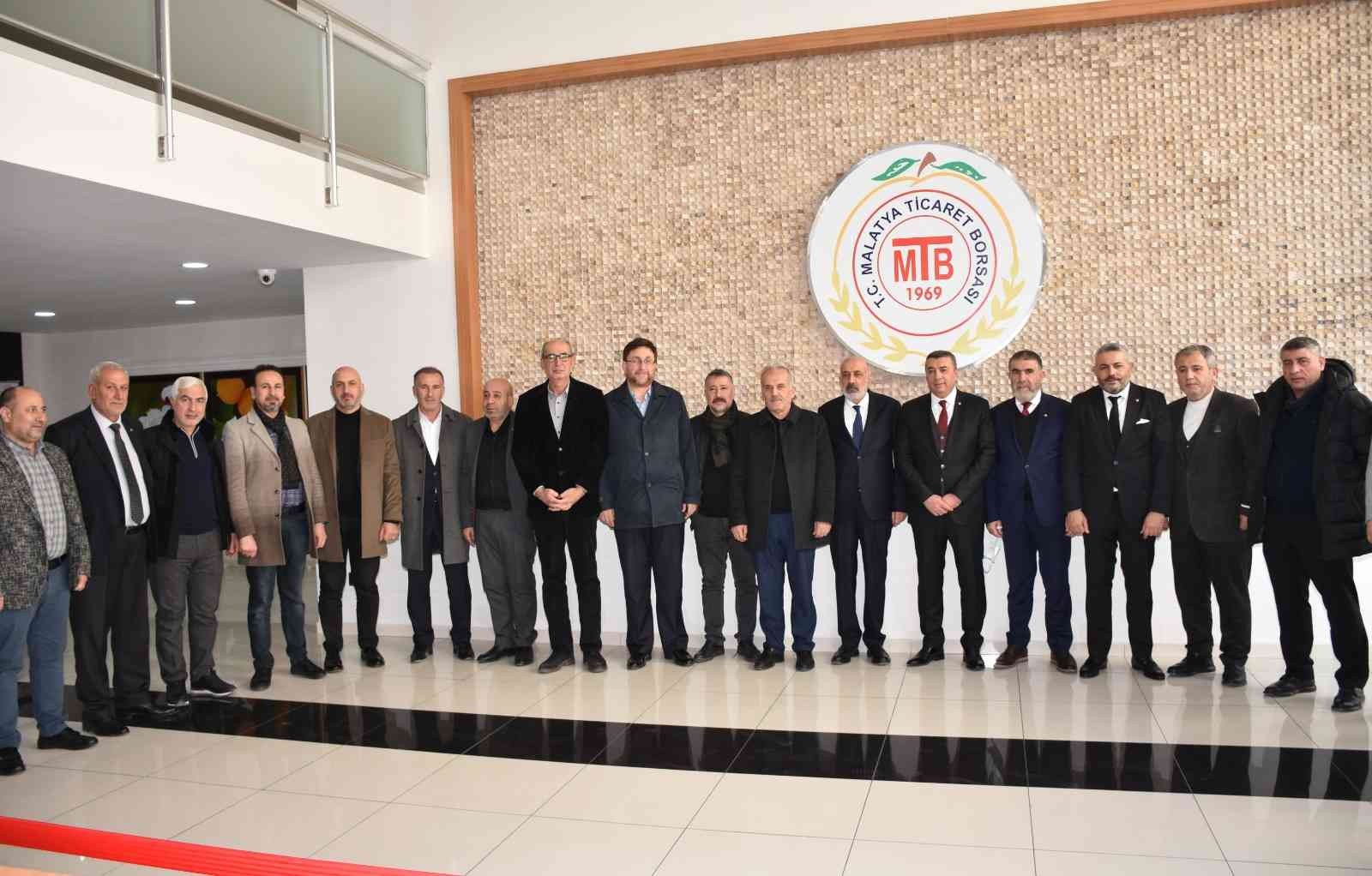 Diyarbakır TSO’dan Malatya Ticaret Borsasına ziyaret