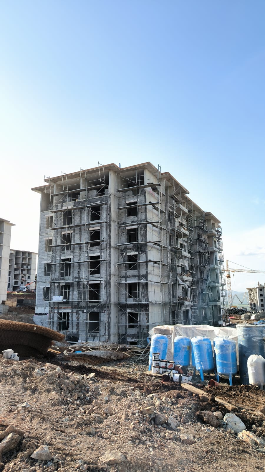 Doğanşehir'de Kalıcı Konuların İnşası Sürüyor