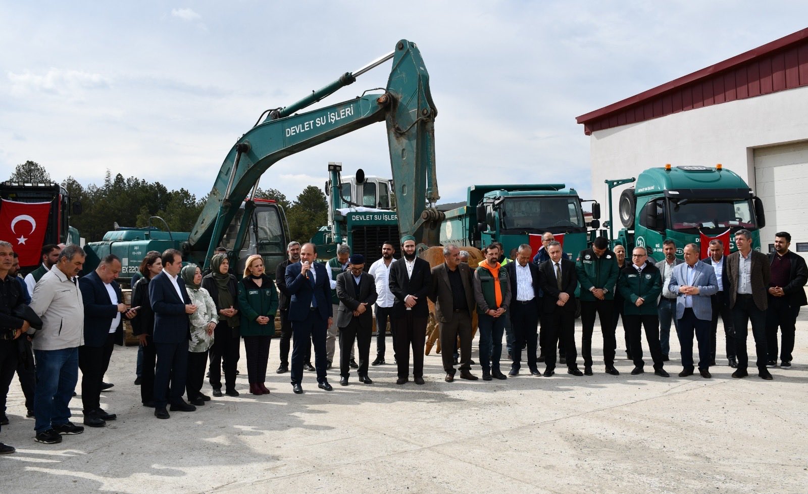 DSİ 9. Bölge’de Makine Çalışma Sezonu Dualarla Açıldı