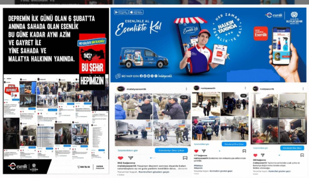 Esenlik Her Koşulda Malatyalıların Yanında