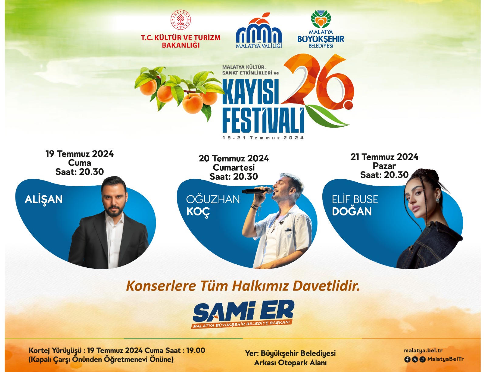 Festival Konserleri Başlıyor
