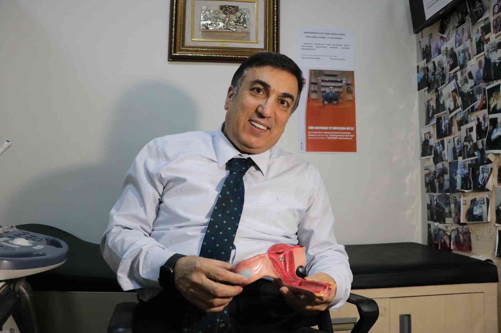 Geliştirdiği teknikle tıp literatürüne girdi