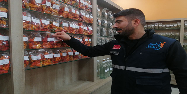 Gençlerin ürettiği bitki çayları Cumhurbaşkanı Erdoğan’a gönderiliyor