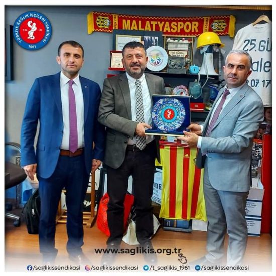 GENEL BAŞKAN YARDIMCISI SARIÇOBAN ve MALATYA İL BAŞKANI KARATEKE, CHP GENEL BAŞKAN YARDIMCISI AĞBABA’YI ZİYARET ETTİLER