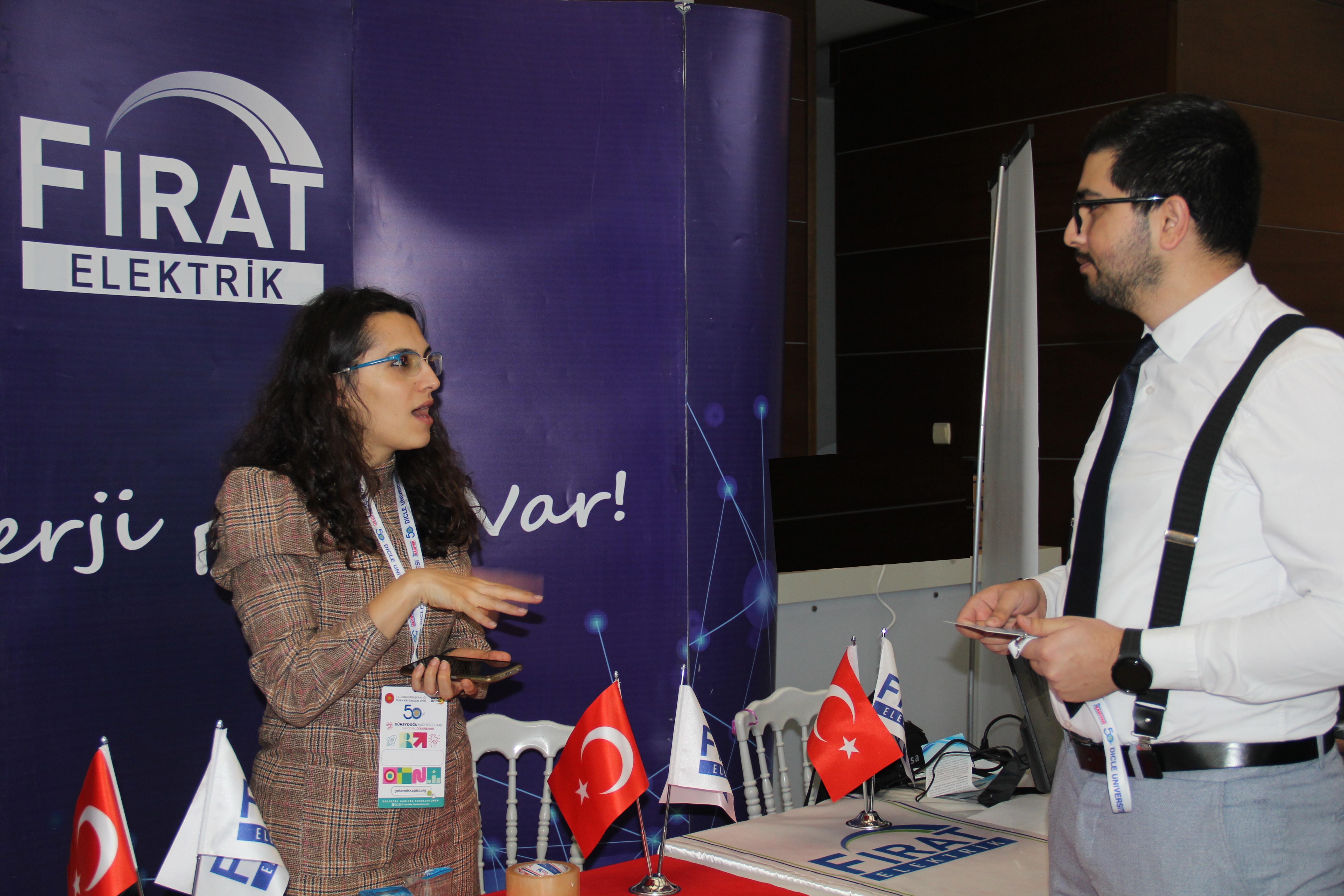 Güneydoğu Kariyer Fuarı'nda Fırat Edaş Standına Büyük İlgi