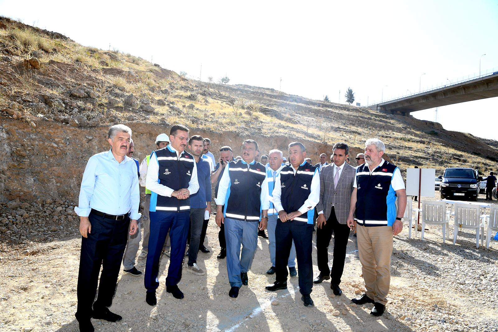 Gürkan Batı Kolektörü Çalışmalarını İnceledi