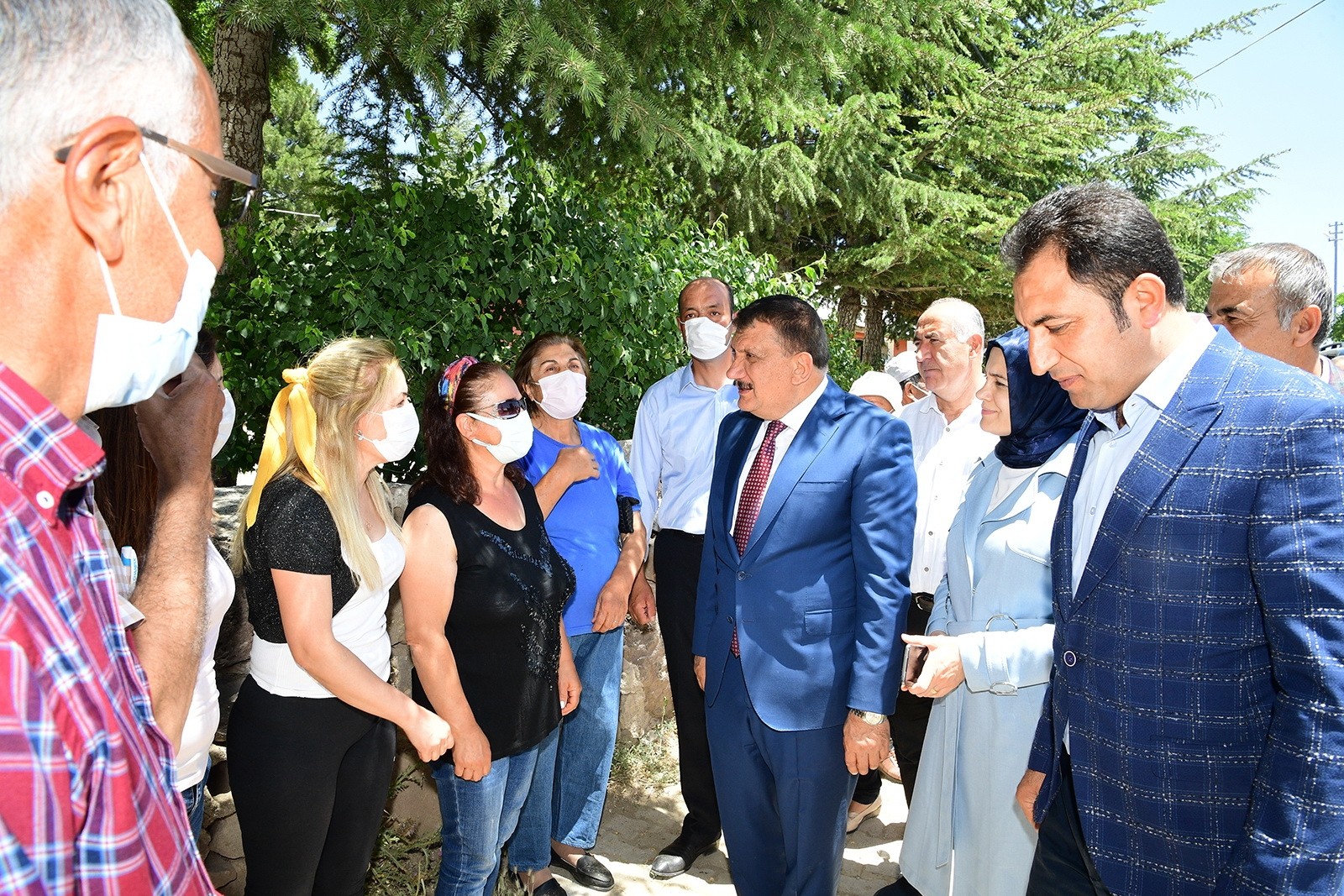 Gürkan’dan Başören mahallesine ziyaret