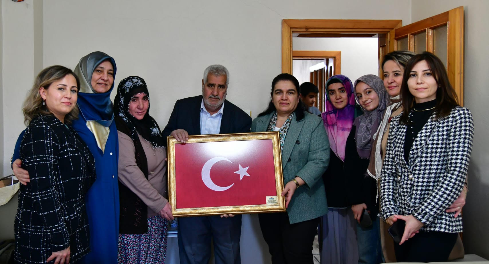 Hanımefendi Selda Yavuz Battalgazi İlçesinde Şehit Ailelerini Ziyaret Etti