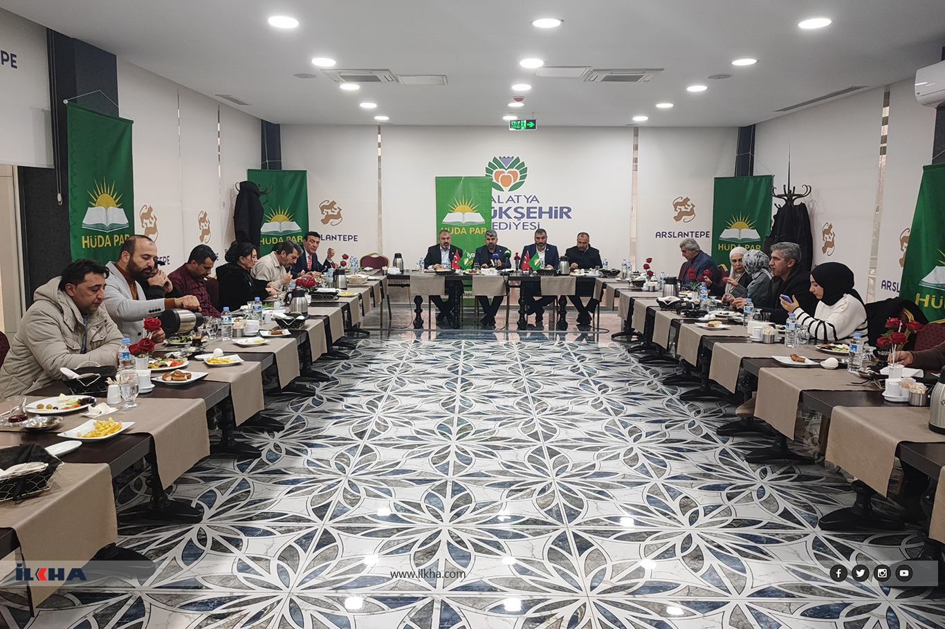 HÜDA PAR Milletvekili Dinç'ten Malatya'da terör, uyuşturucu, deprem konutları ve işyerleri vurgusu