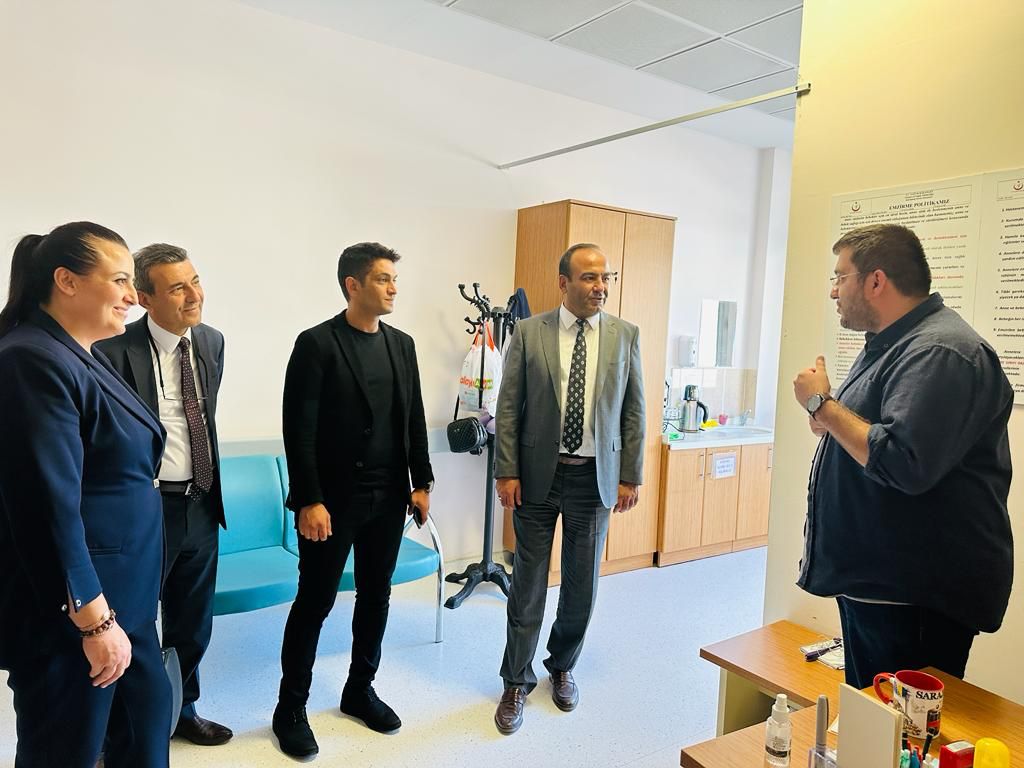 İl Sağlık Müdürü Berk'ten Hekimhan'a Ziyaret