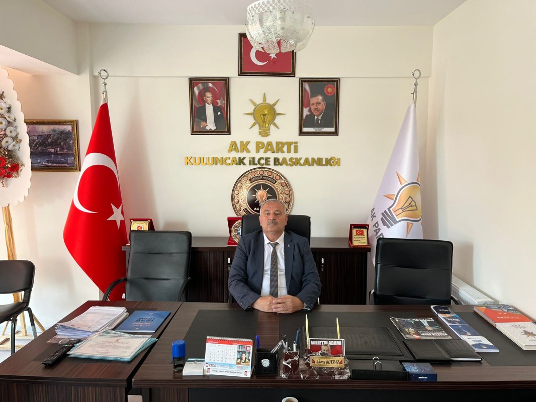 AK PARTİ KULUNCAK İLÇE BAŞKANI AHMET BOYRAZ’DAN KURBAN BAYRAMI MESAJI