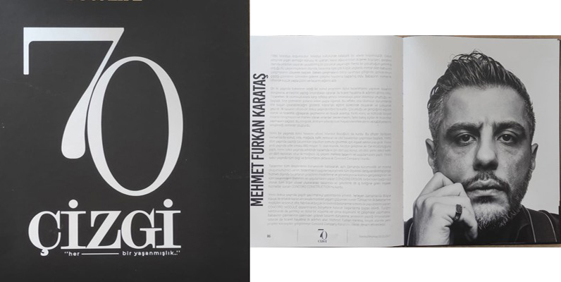 İş Adamı Karataş "70 Çizgi" Kitabında Yer Aldı