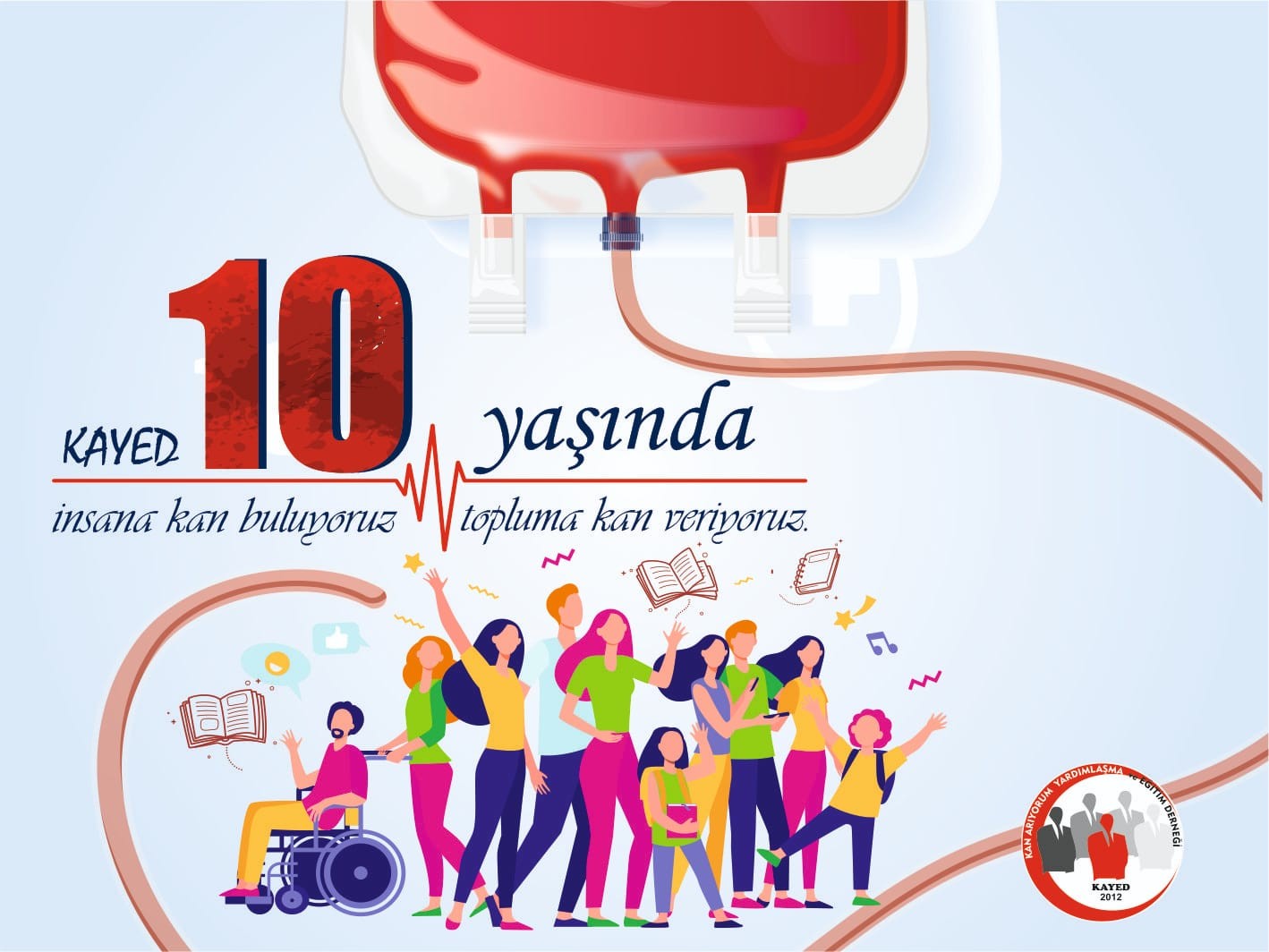 İyilik hareketi KAYED 10 yaşında