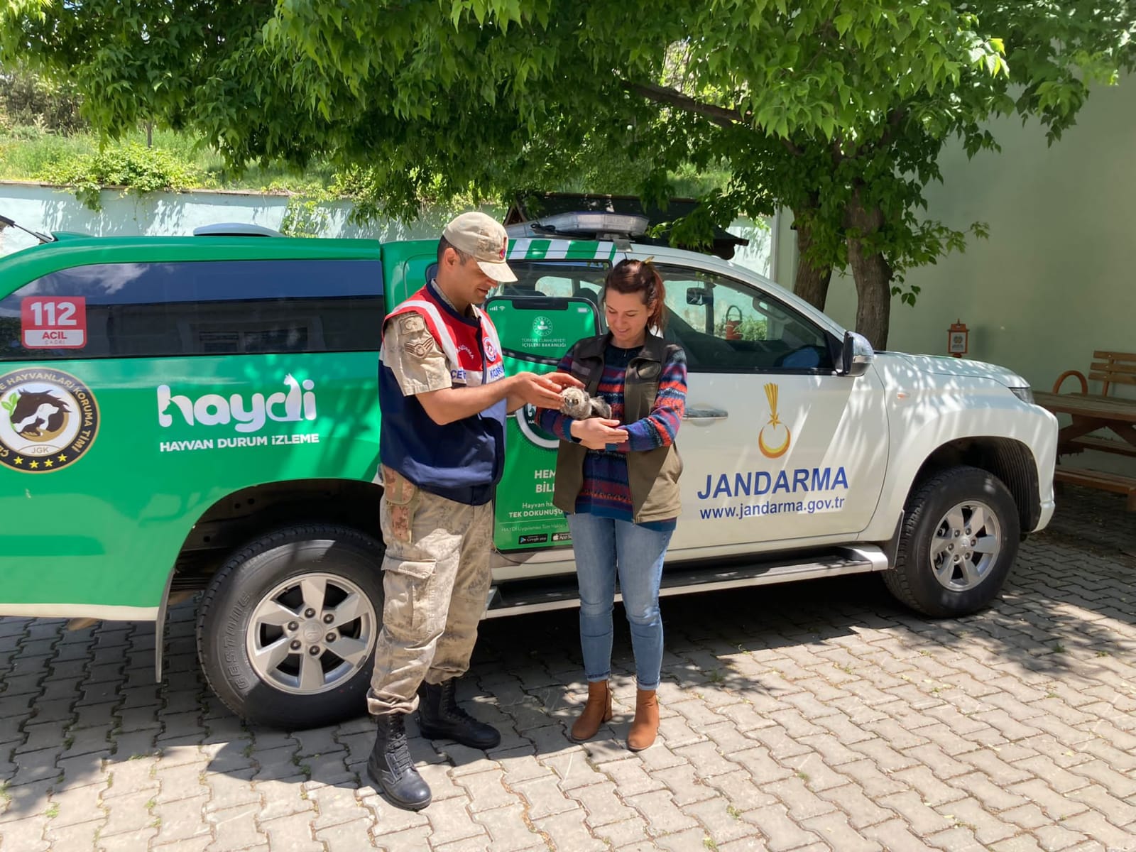 Jandarmadan Kuş Hassasiyeti