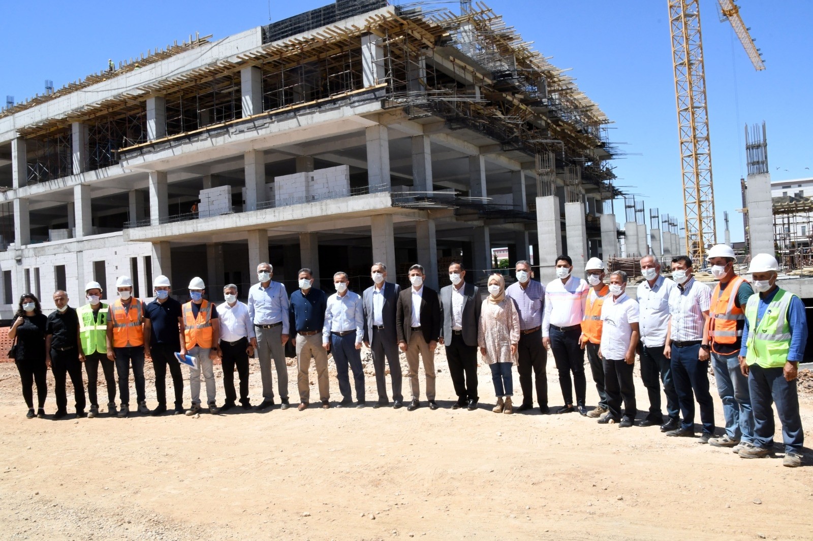 Kadın doğum hastanesi inşaatı hızla yükseliyor