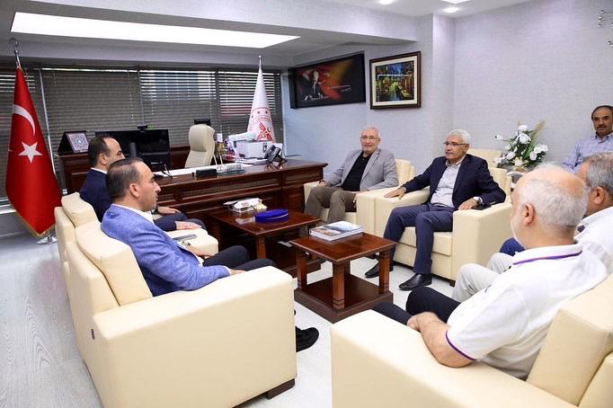 Kahtalı'dan İl Sağlık Müdürü Berk'e Ziyaret