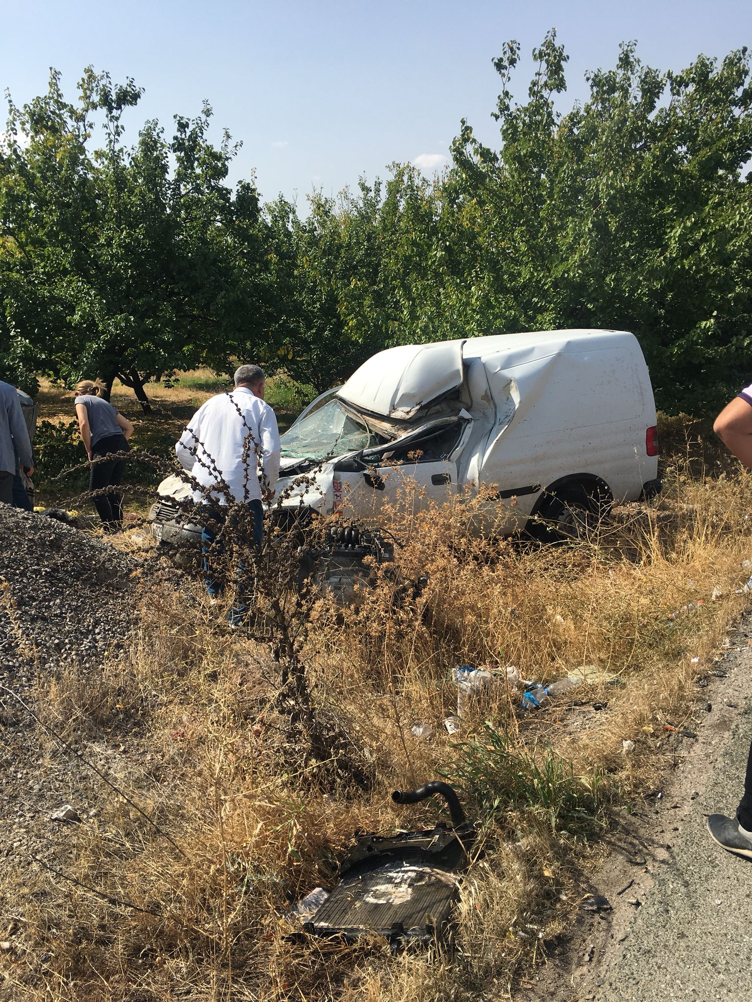 Kale ilçesi yakınlarında zincirleme kaza