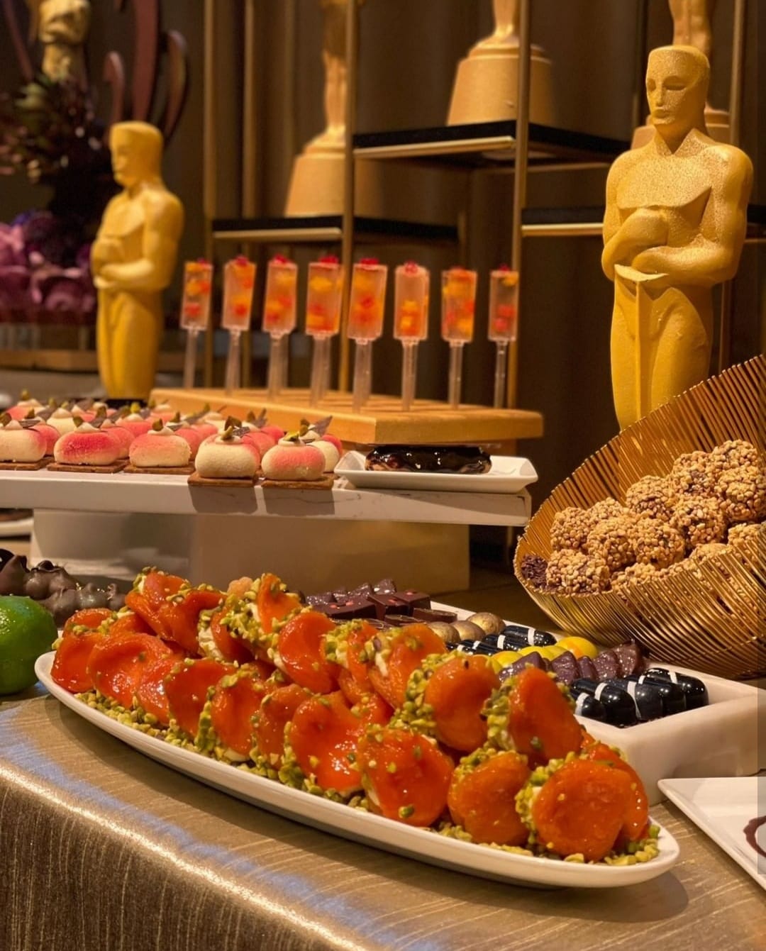 Kayısı Tatlısı Oscar Menüsünde