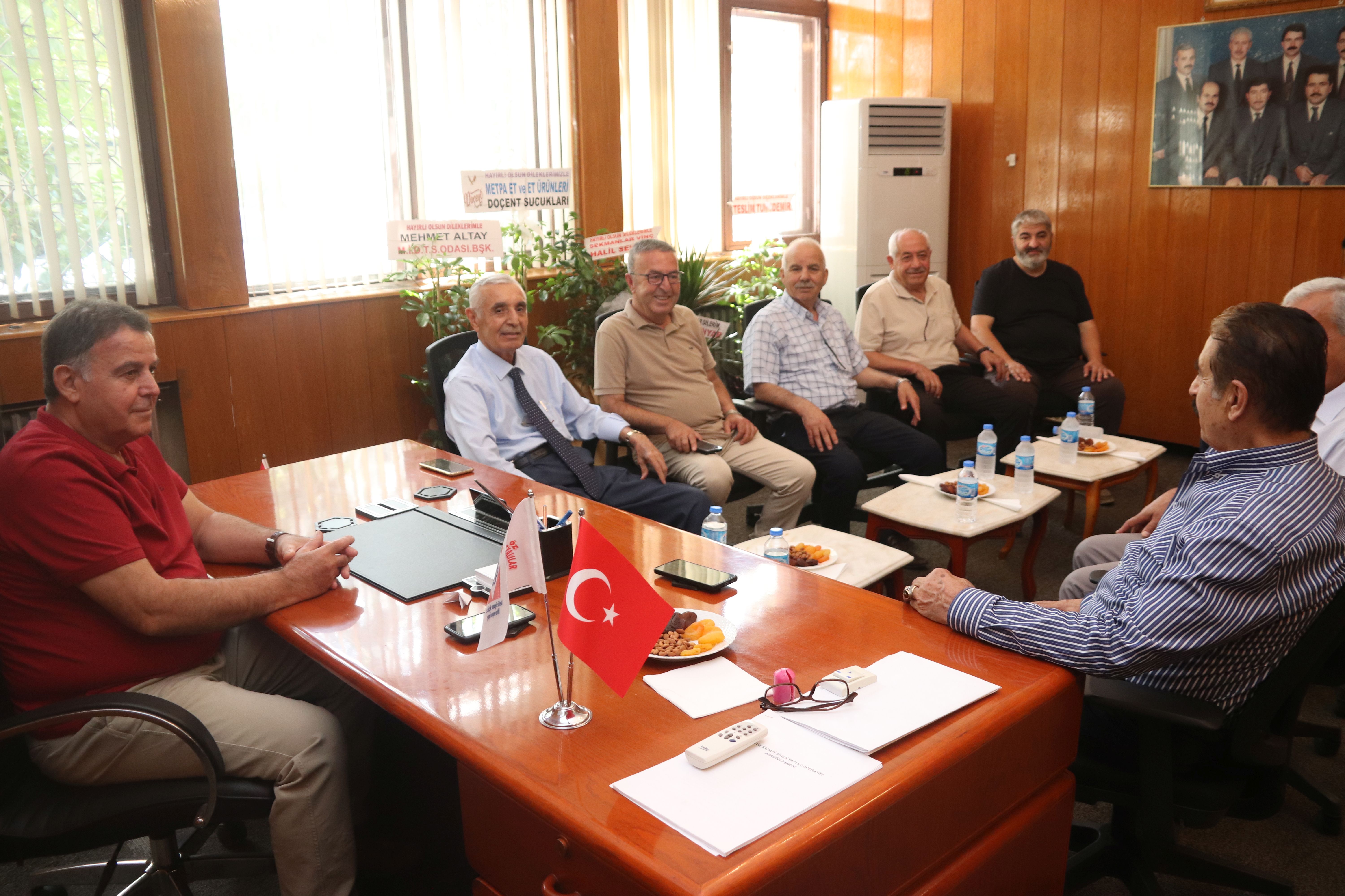 Keskin’den Cevdet Özyalın’a Hayırlı Olsun Ziyareti