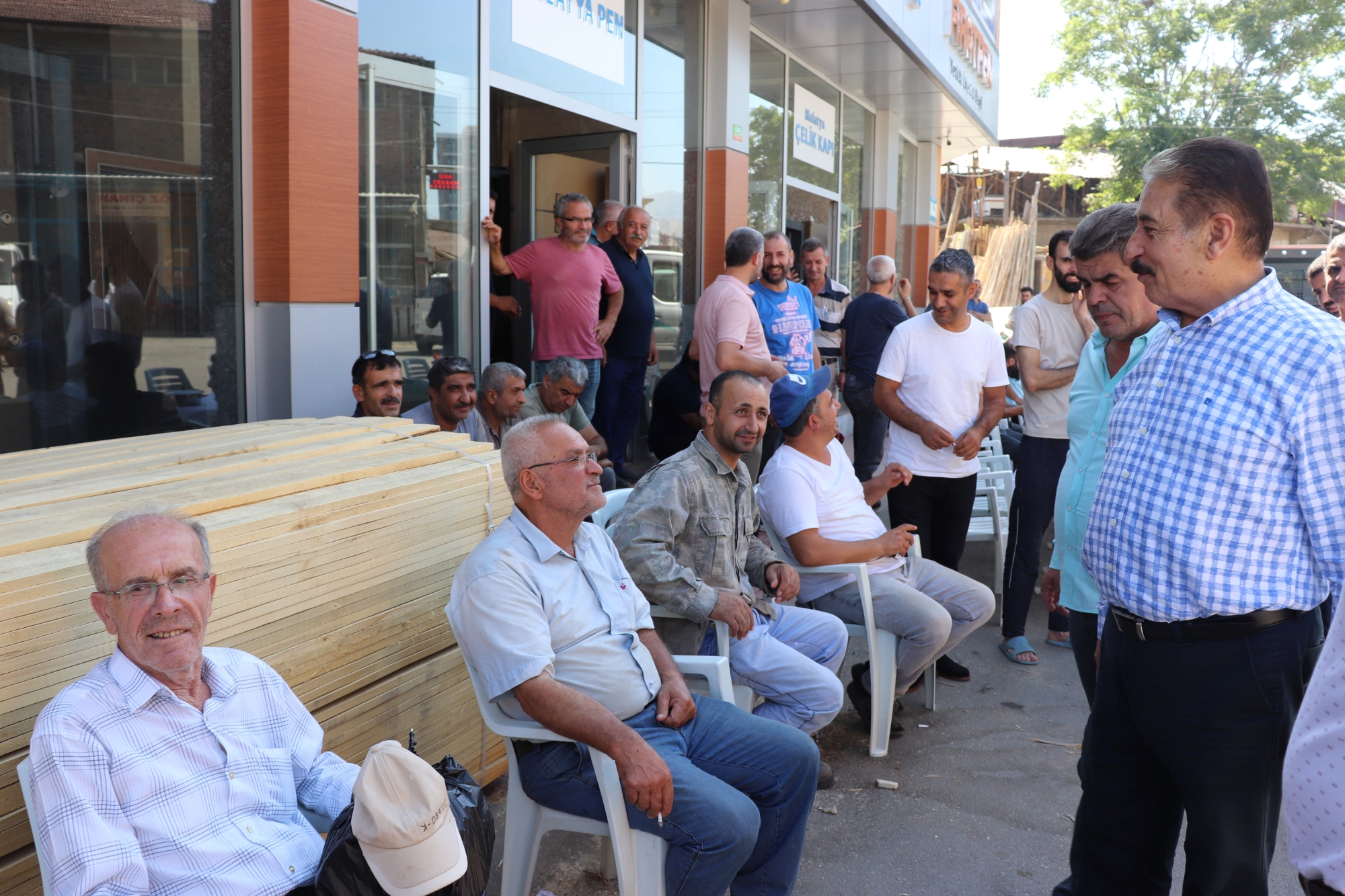 Keskin’den Sanayi Esnafına Ziyaret