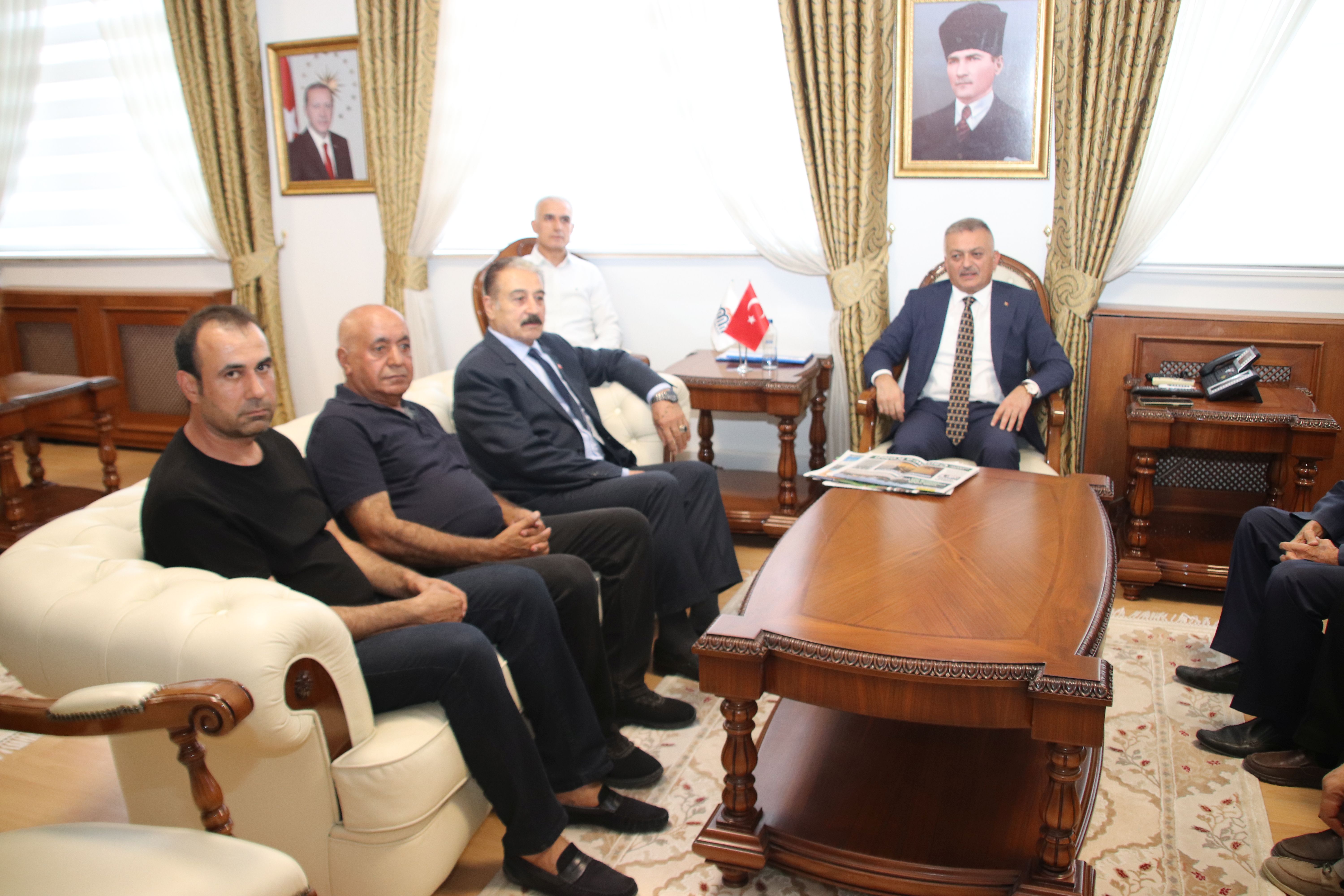 Keskin'den Vali Yazıcı'ya Hayırlı Olsun Ziyareti