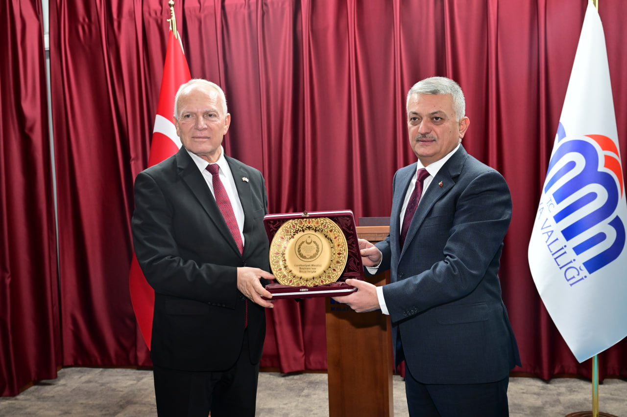 KKTC Meclis Başkanı Malatya'da