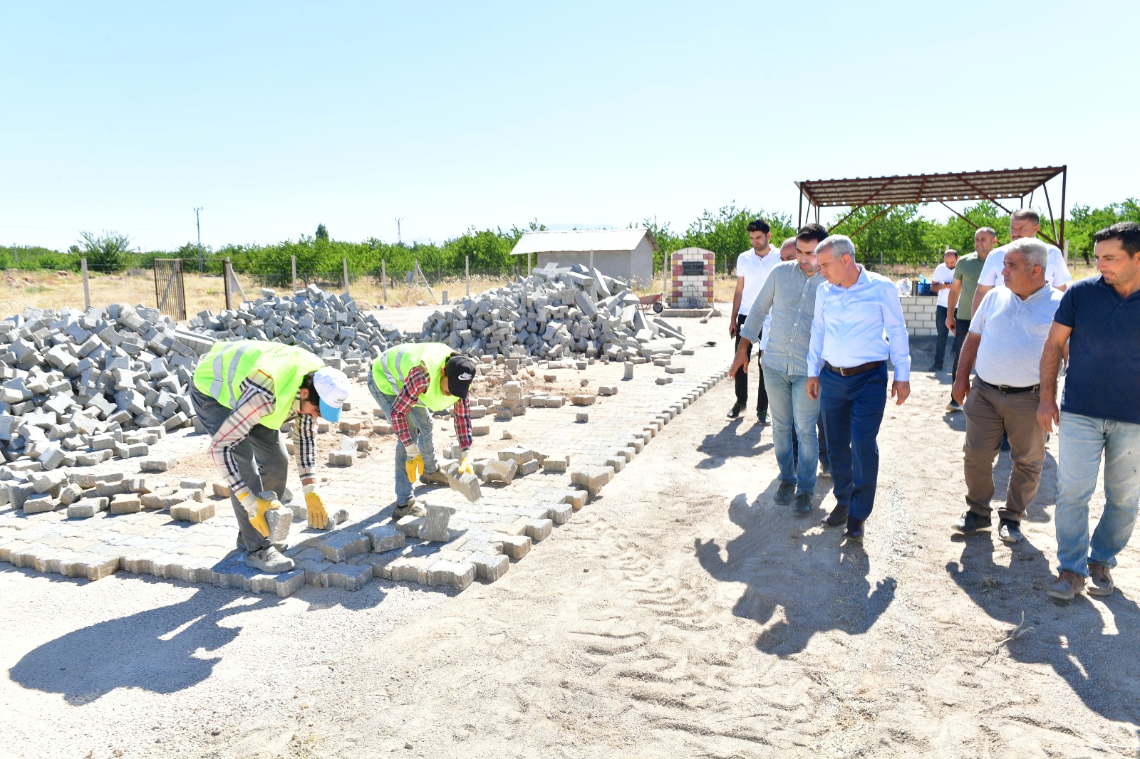 Kuşdoğan Mahallesinde Çalışmalar Devam Ediyor