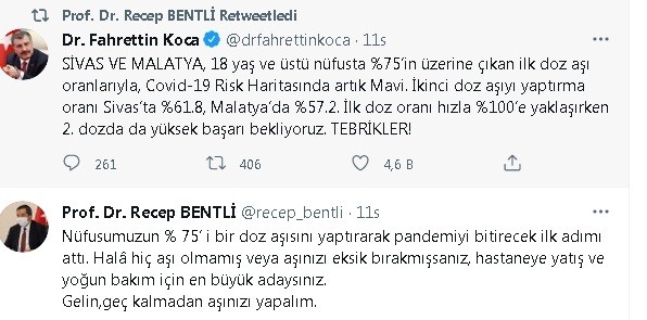 Malatya aşıda artık Mavi