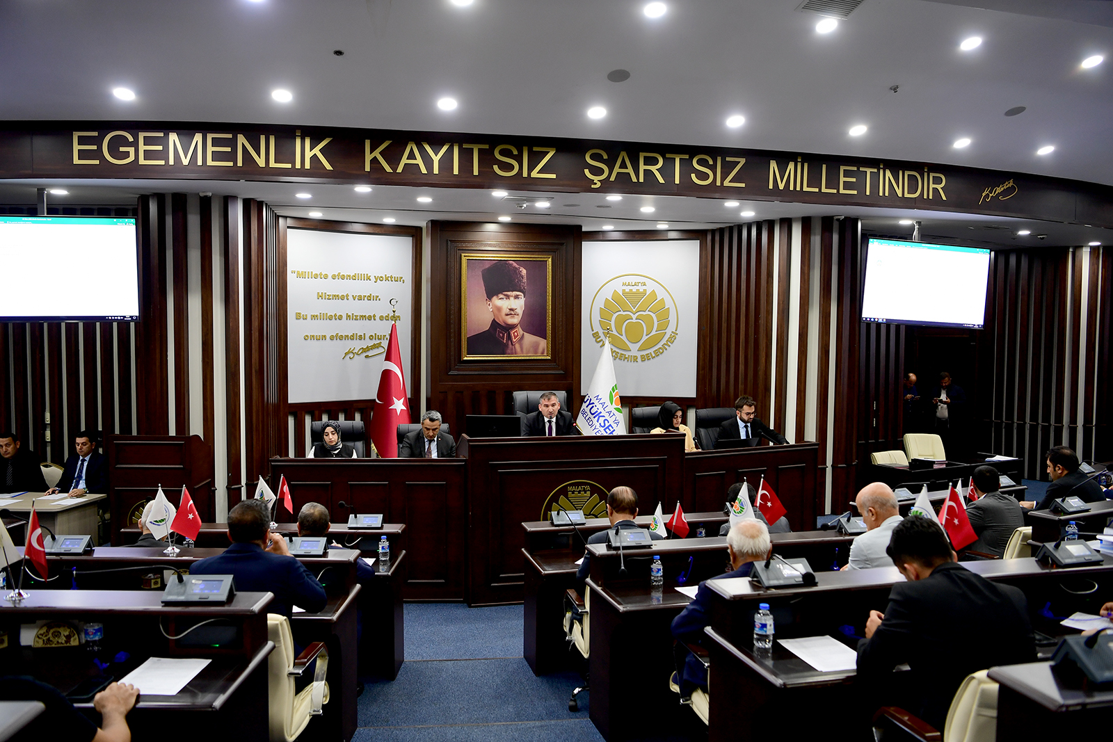 MALATYA BÜYÜKŞEHİR BELEDİYE MECLİSİ EKİM AYI İLK TOPLANTISI YAPILDI
