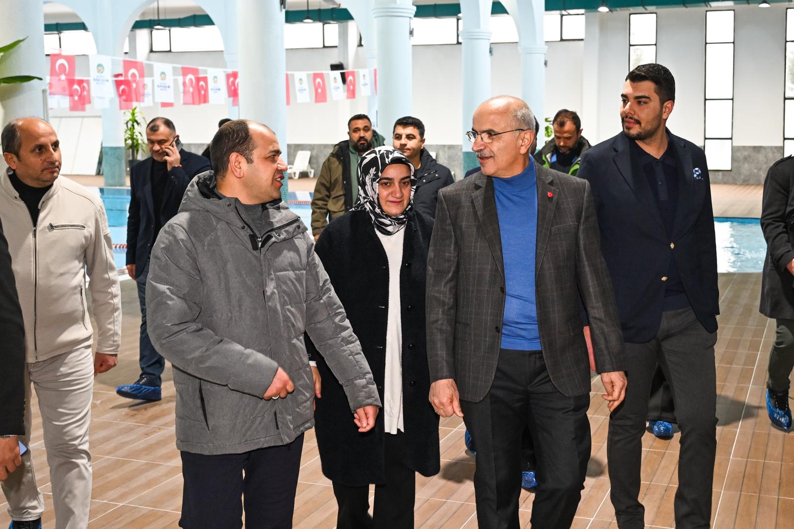 Malatya Büyükşehir Belediyesi Yaşam ve Spor Merkezi Hizmete Açıldı