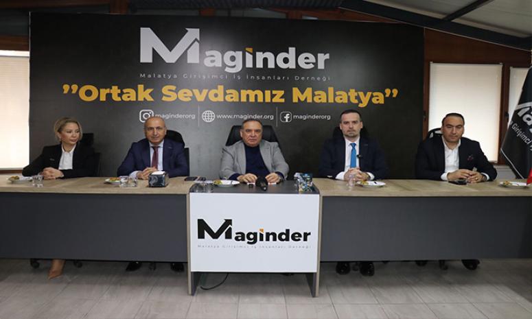 Malatya Girişimci İş İnsanları Derneği (MAGİNDER), onursal başkan Vahap Küçük’ün katılımıyla istişare toplantısı düzenledi.