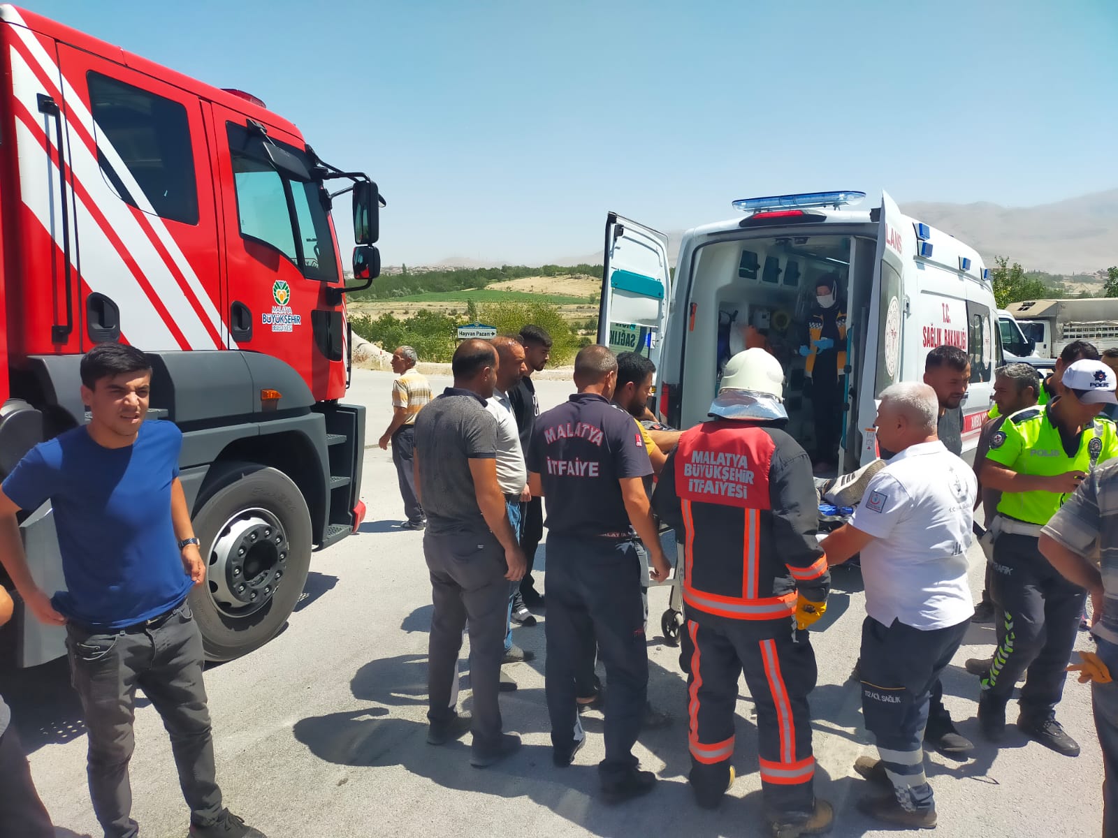 Malatya İtfaiyesi Geçen Yıl 7 Bin 178 Olaya Müdahale Etti