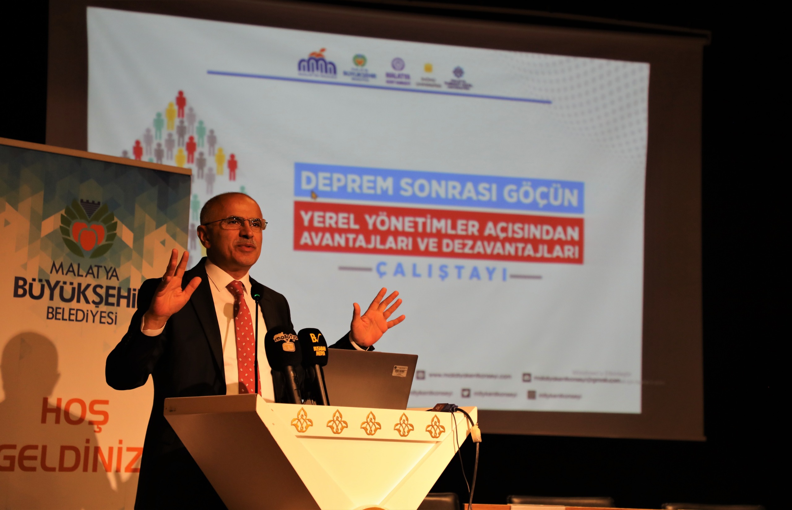 Malatya Kent Konseyi "Deprem Sonrası Göçün Yerel Yönetimler Açısından Avantajları ve Dezavantajları" Konusunu Ele Aldı