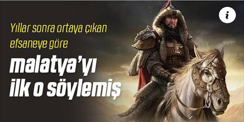 Malatya Şehrine adını kimin verdiği ortaya çıktı