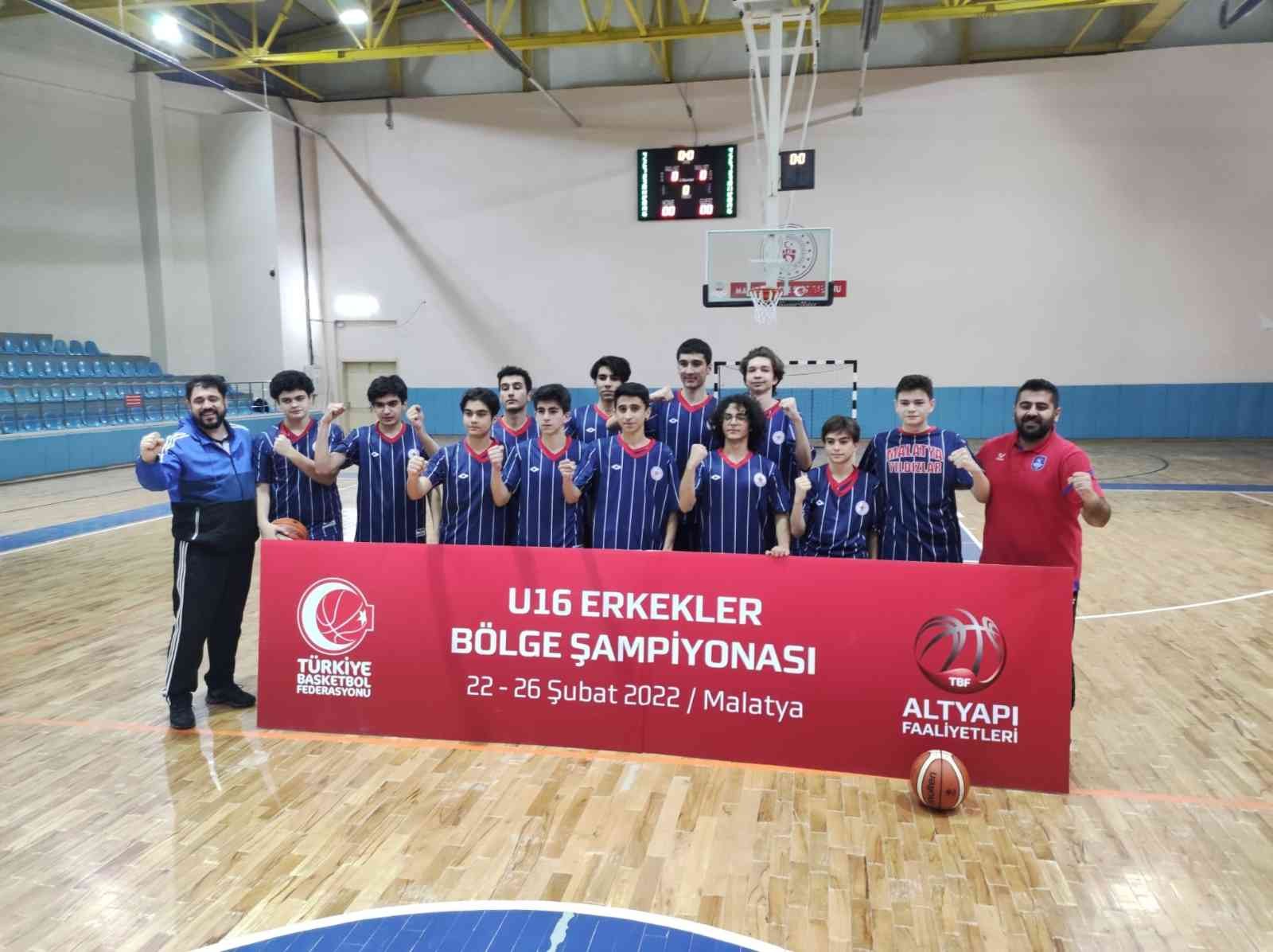 Malatya takımları basketbolda bölge şampiyonu oldu